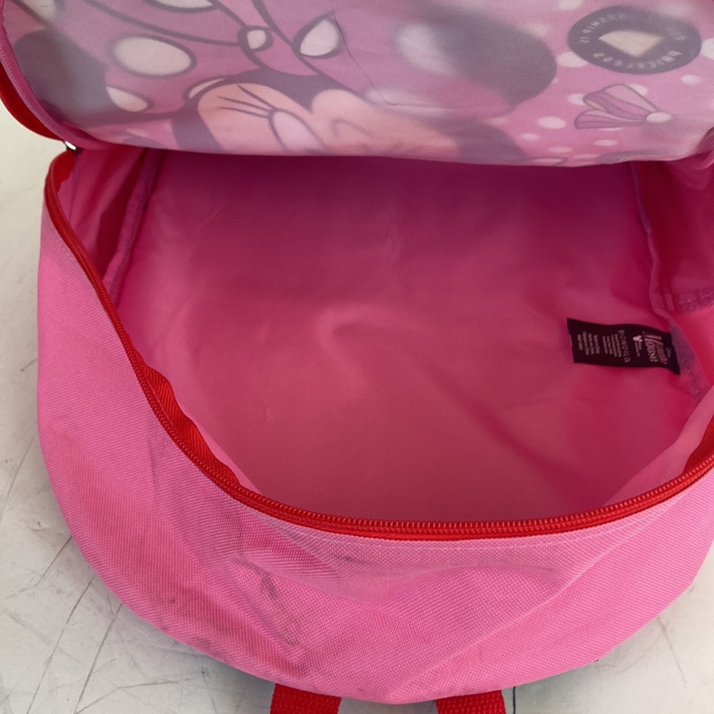 Disney Pink and Red Girl’s Minnie Mouse Backpack - Picture 8 of 8